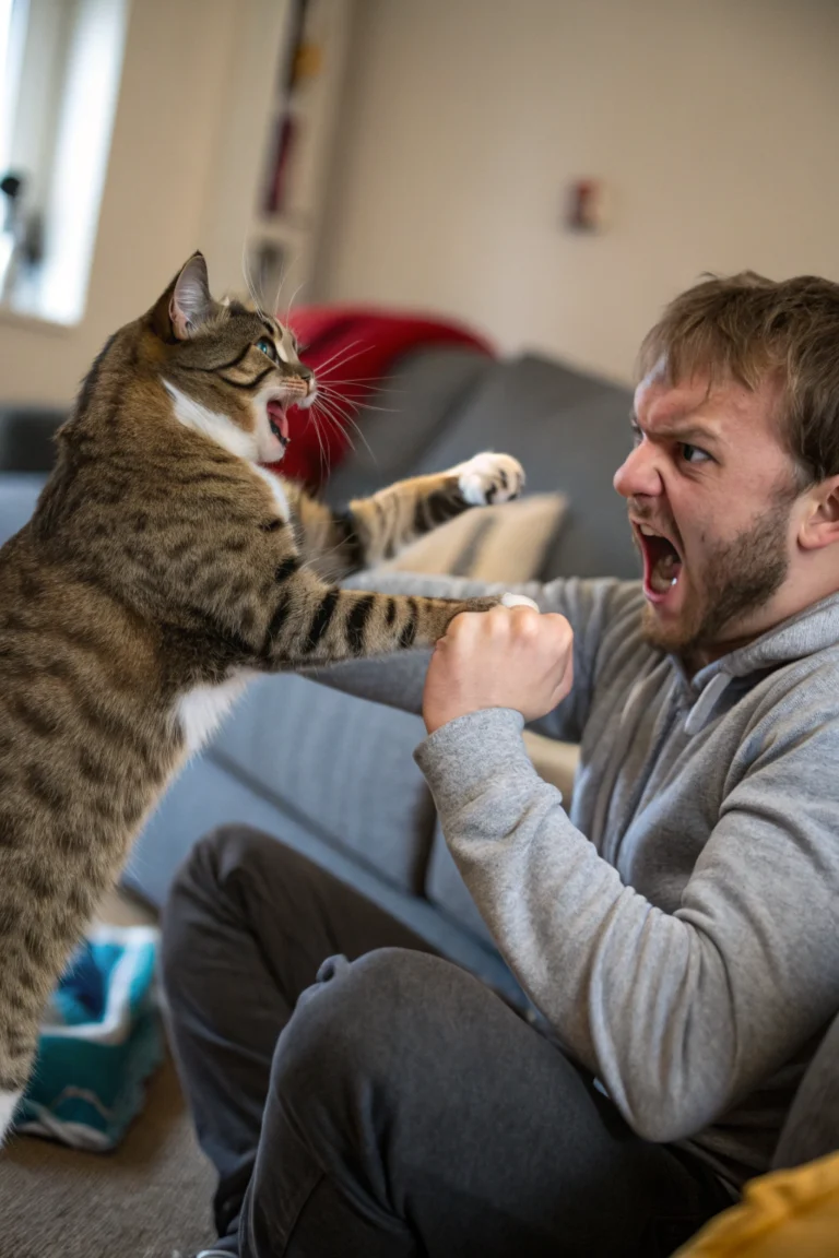 why does my cat attack me